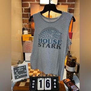 Game of Thrones House Stark tank top.